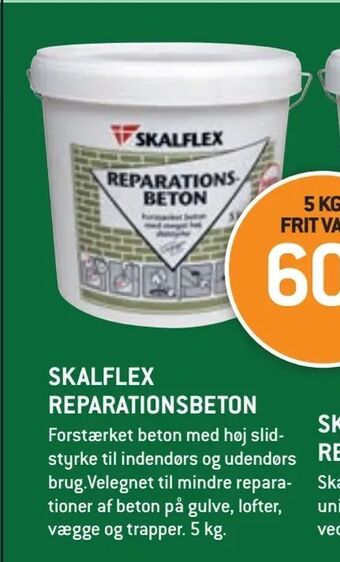 XL-BYG Skalflex reparationsbeton tilbud