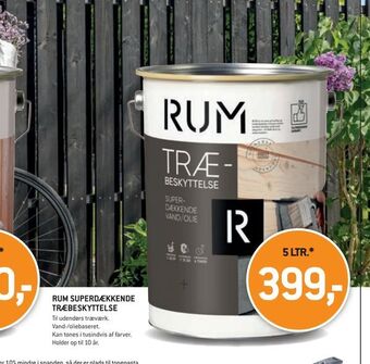 XL-BYG Rum superdækkende træbeskyttelse tilbud