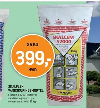 XL-BYG SKALFLEX VANDSKURINGSMØRTEL tilbud