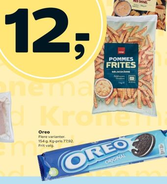 Dagli'Brugsen Oreo kiks tilbud
