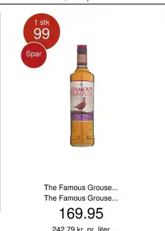 The famous grouse whisky