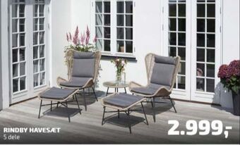 Davidsen Bon-fire havemøbelsæt tilbud