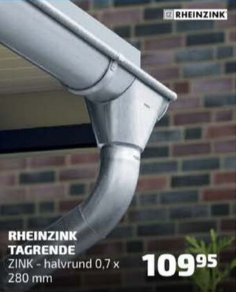 Davidsen Rheinzink tagrende tilbud
