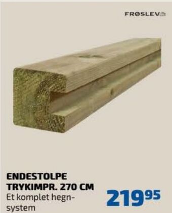 Davidsen Frøslev træ a/s stolpe tilbud