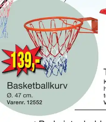 Harald Nyborg Toyhouse basketball kurv tilbud
