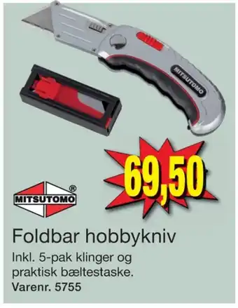 Harald Nyborg Mitsutomo hobbykniv tilbud