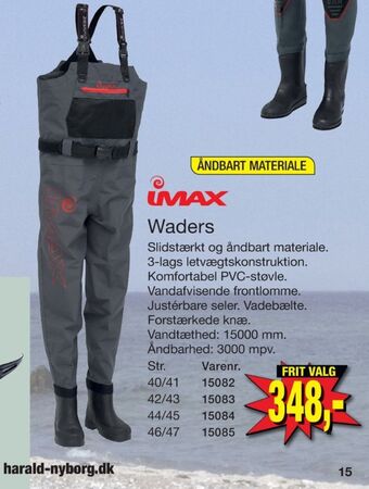 Harald Nyborg Dam waders tilbud