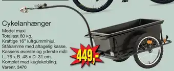 Harald Nyborg Busetto cykelanhænger tilbud