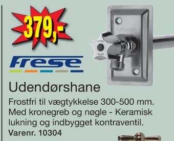 Frese vandhane - udendørs
