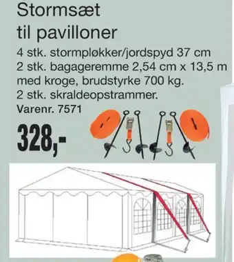 Harald Nyborg Kosama stormsikringssæt tilbud