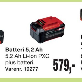 Harald Nyborg Einhell batteri tilbud