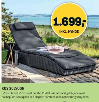 XL-BYG Kos solvogn tilbud