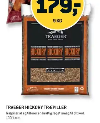 XL-BYG Traeger hickory træpiller tilbud