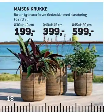 XL-BYG Maison krukke tilbud