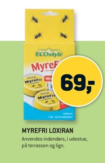 XL-BYG Myrefri loxiran tilbud