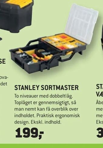 XL-BYG Stanley sortmaster tilbud