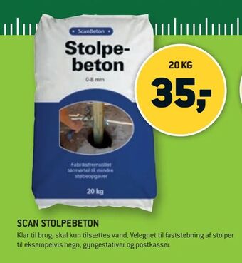 XL-BYG Scan stolpebeton tilbud