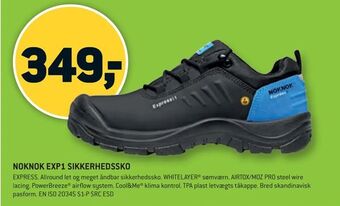 XL-BYG Noknok exp1 sikkerhedssko tilbud