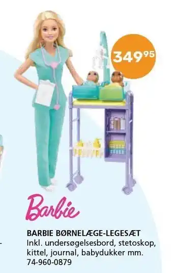 Kon-Tur Barbie børnelæge-legesæt tilbud