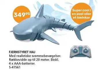 Kon-Tur Fjernstyret haj tilbud