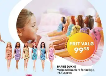 Kon-Tur Barbie dukke tilbud