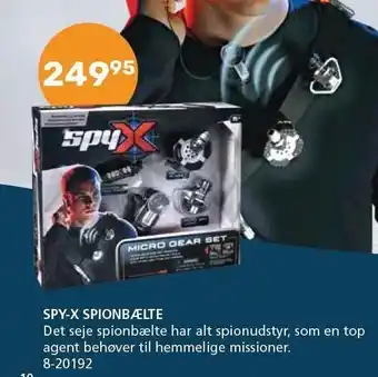 Spy-X spionbælte