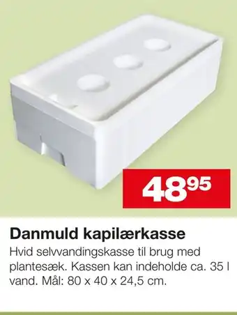 Bauhaus Danmuld kapilærkasse tilbud