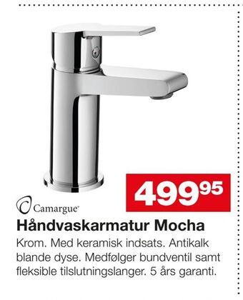 Bauhaus Håndvaskarmatur Mocha tilbud