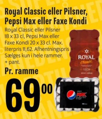 Min Købmand Pepsi max cola tilbud
