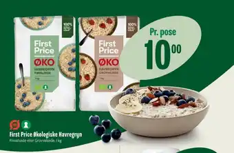 Min Købmand First price havregryn tilbud