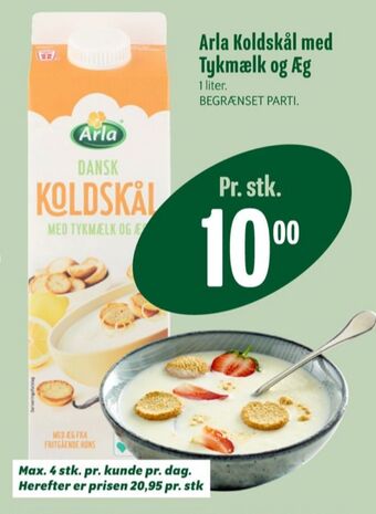 Min Købmand Arla koldskål tilbud