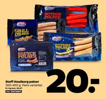 Netto Steff houlberg bayerske pølser tilbud