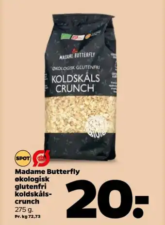Netto Madame butterfly koldskåls-crunch tilbud