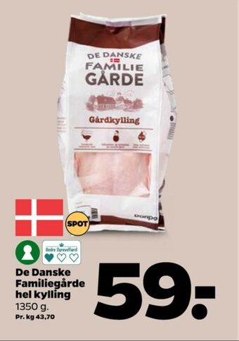 Netto De danske familiegårde kylling tilbud