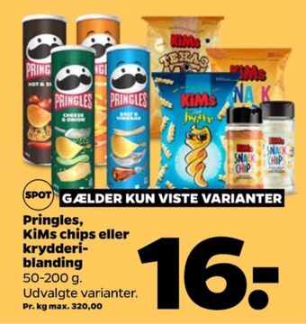 Netto Pringles chips tilbud