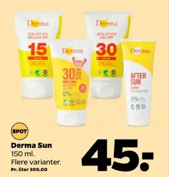 Netto Sun solbeskyttelse tilbud