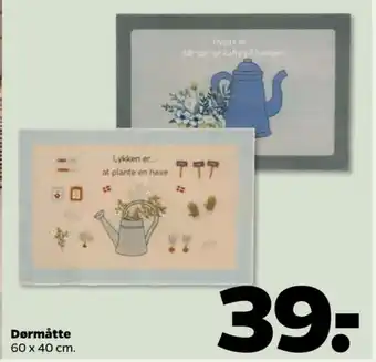 Netto Bådsmand dørmåtte tilbud