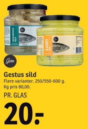 SPAR Gestus sild tilbud