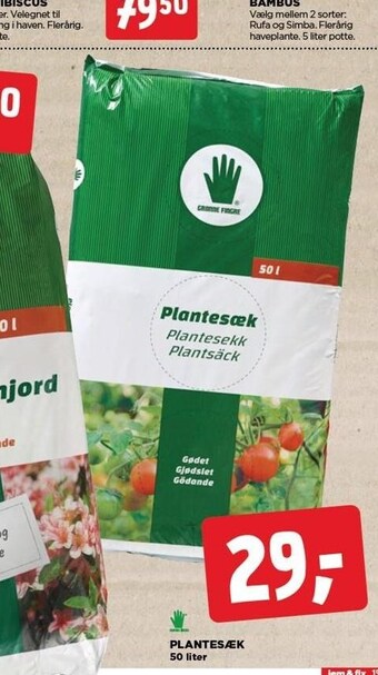 jem & fix Plantesæk tilbud