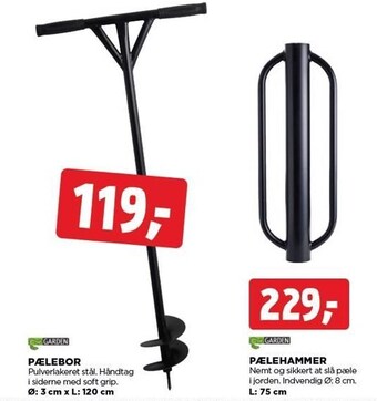 jem & fix Pælebor el. pælehammer tilbud