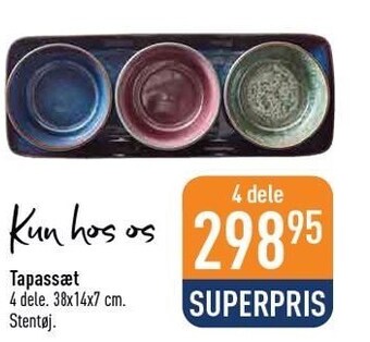 Imerco Tapassæt 4 dele tilbud