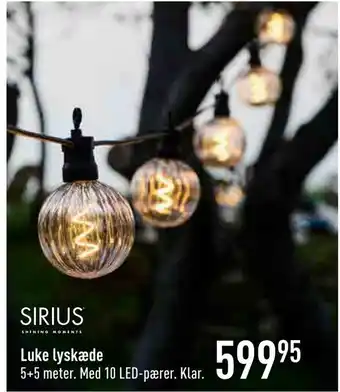 Imerco Luke lyskæde tilbud