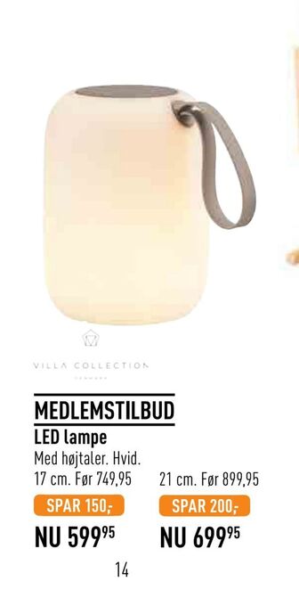 Imerco LED lampe tilbud