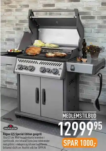 Imerco Rogue 525 Special Edition gasgrill tilbud