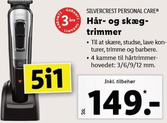 Lidl Hår- og skægtrimmer tilbud