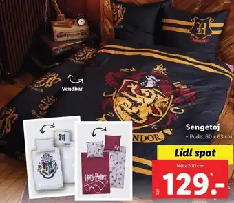 Lidl Sengetøj 140x200 cm tilbud