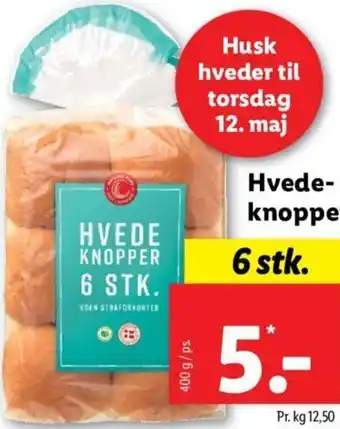 Lidl Hvedeknopper 400 g tilbud