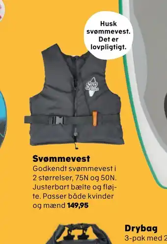 Kvickly Svømmevest tilbud