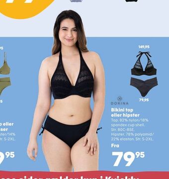 Kvickly Bikini top eller hipster tilbud