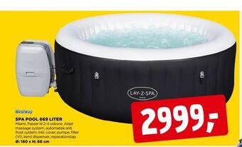 jem & fix Spa pool 669 liter tilbud